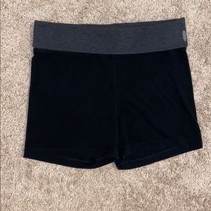 VICTORIA’S SECRET black and gray shorts